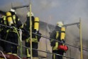 Dachstuhlbrand Koeln Poll Geislarerstr P312